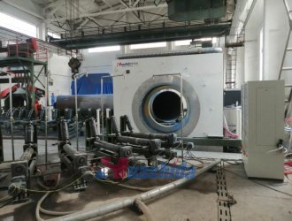 Steel elbow 3PE anti-corrosion production line