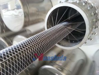 Flexible pre-insulated pipe production line