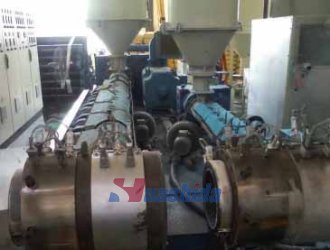 Round-extrusion 3LPE coating line