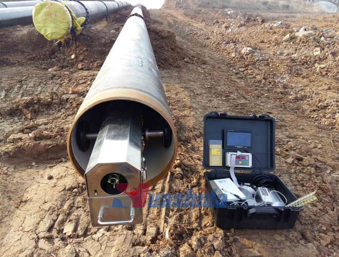 Steel pipe internal anti-corrosion patching machine