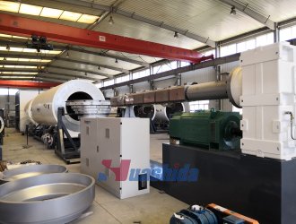 Vacuum Calibrating HDPE insulation pipe production line