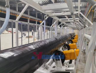 3PE Steel Pipe Anti-corrosion Line