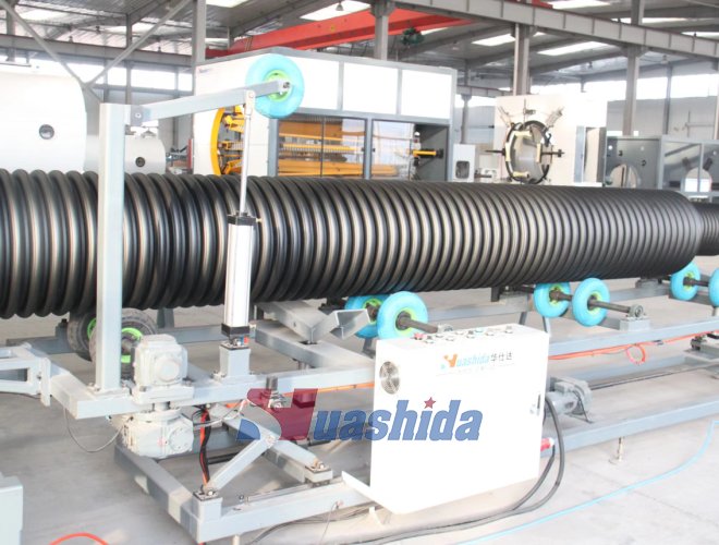 HDPE/PP Double Wall Corrugated Pipe Production Line