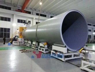 HDPE Hollow Wall Corrugated Pipe/ Structured Wall Pipe Extrusion Line